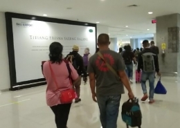 Suasana kedatangan di Bandara Internasional Ngurah Rai. Dok Pri