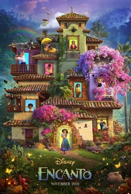 Sumber foto : Imdb.com | Ilustrasi Poster Film Encanto Disney