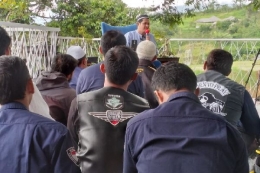Aktivitas charge iman ala Muslim Biker Indonesia (kangmox)