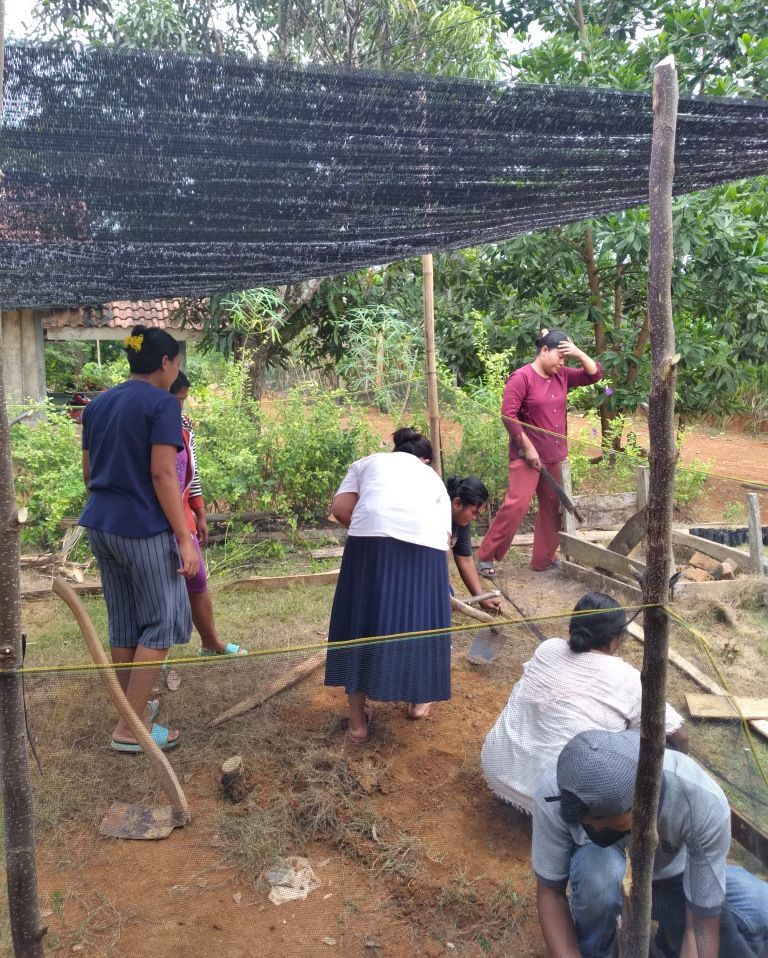 Spirit rewangan dalam kegiatan pertanian ibu-ibu/Dokpri