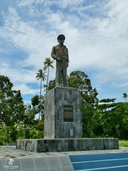 Patung MacArthur di Pulau Zum Zum- Morotai. Sumber: dokumentasi pribadi