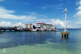 Pelabuhan Kapal Feri Morotai. Sumber: dokumentasi pribadi