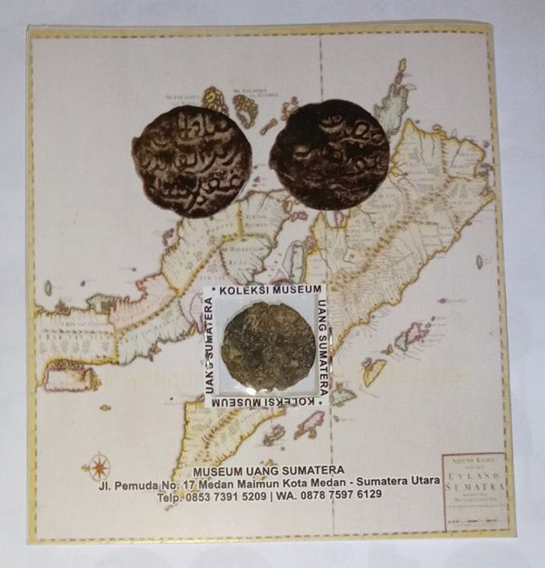 Koin Kerajaan Batubara, cendera mata dari Museum Uang Sumatera di Medan (Dokpri)