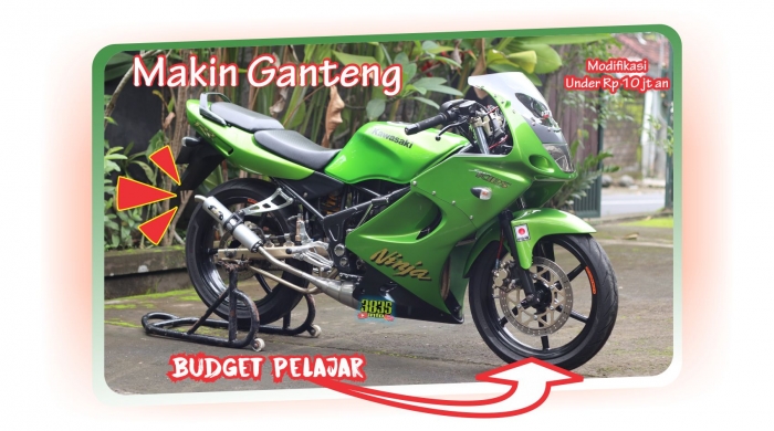 modif ninja 150rr CBU Warna Hijau (Youtube/3835info)