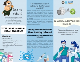 Mahasiswa KKN Tematik UNDIP X UNICEF Edukasi Masyarakat dan Bagikan Brosur Pentingnya Vaksinasi