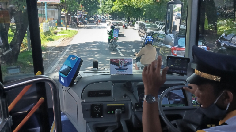 Dasbord Teman Bus Tran Mamminasata/dokpri