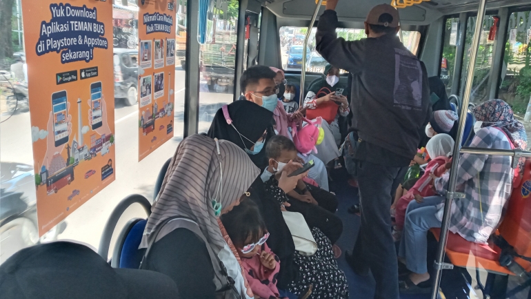 Suasana Kabin Teman Bus Tran Mamminasata/dokpri