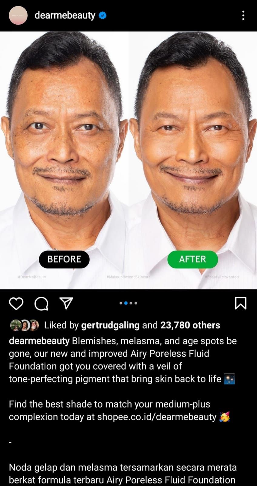 Kampanye Airy Poreless Fluid Foundation Dear Me Beauty|Dok  Dear Me Beauty