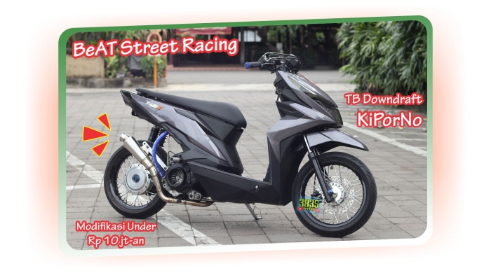 Modif Honda Beat Street Jadi Racing/dokpri