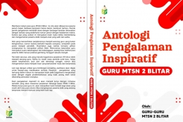 Sampul buku Antologi Pengalaman Inspiratif Guru MTsN 2 Blitar, sumber: dokumen pribadi