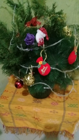 Dokpri: Pohon natal mungil sederhana