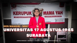 Mahasiswa KKN UNTAG Surabaya/dokpri