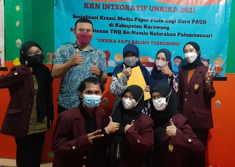 Tim KKN Paper Plate Melaksanakan Sosialisasi di TK An-Namlu