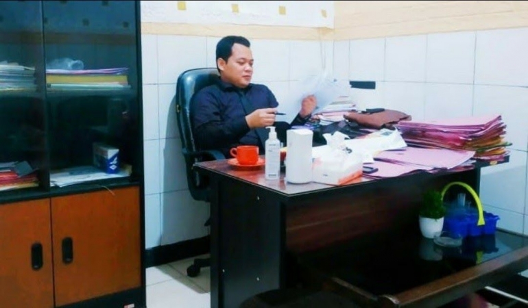 Nugroho Notonegoro,SH Ketua LBH Perisai Kebenaran Cabang Purbalingga. (Foto.Tim LBH-PK).
