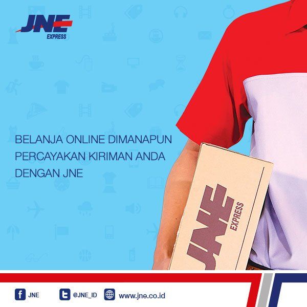 Belanja Online dengan JNE. Sumber: @JNE_ID