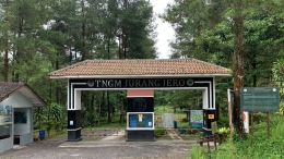 foto pintu masuk Taman Nasional Gunung Merapi Jurang Jero (oleh; akhdan naufal p)