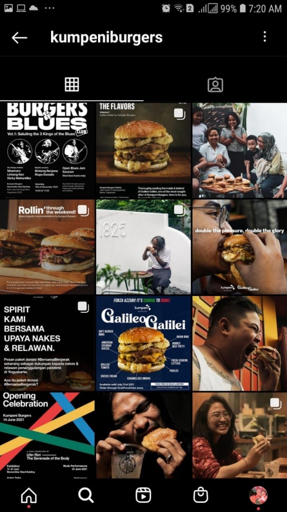 Sumber : https://www.instagram.com/kumpeniburgers/