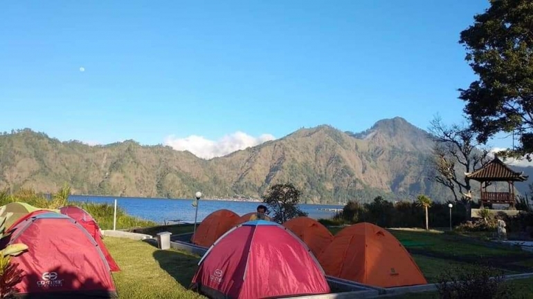  Camping di Kawasan Geopark Batur, dokpri
