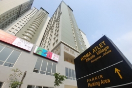 Wisma Atlet Kemayoran.(KOMPAS.com/Reska K. Nistanto)