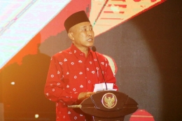 Kepala Dinas Pendidikan Jawa Timur Saat Laporan SMA Award 2021. Sumber : Dokumen Pribadi
