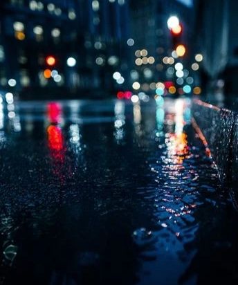 Hujan malam via Pixabay