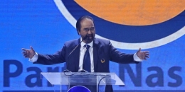 Surya Palo, pendiri partai Nasional Demokrat/ NasDem (sumber: merdeka.com)