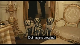 Anjing Dalmatians punya Baronnes/Dok Disney Pictures
