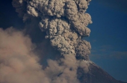 Erupsi Gunung Merapi, Yogyakarta (tribunnews.com)