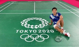 Sumber foto: inews.com | Ilustrasi Apriyani Rahayu mengikuti turnamen Olimpiade Tokyo 2020