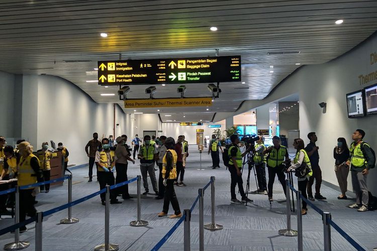 Ilustrasi kedatangan internasional di Bandara (sumber : Kompas.com)