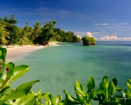 Pantai Rorasa- Morotai yang indah. Sumber: dokumentasi pribadi