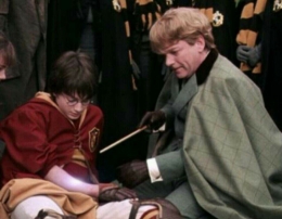 Harry Potter dan Gilderoy Lockhart|sumber : aminoapps