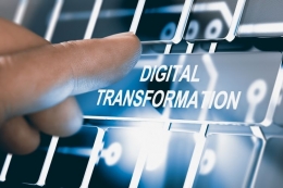 Ilustrasi transformasi digital. Sumber: Shutterstock/Oliver Le Moal via Kompas.com