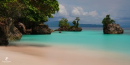 Pantai Tanjung Jere- Halmahera Utara yang menakjubkan. Sumber: dokumentasi pribadi