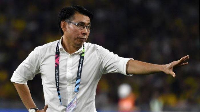 Pelatih Timnas Malaysia Tan Cheng Hoe. Sumber ; tribunnews.com