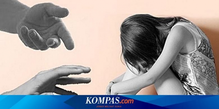Ilustrasi anak yang mengalami pelecehan seksual. Foto via kompas.com
