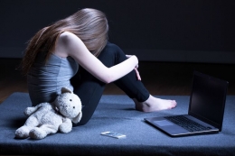 Ilustrasi anak yang trauma karena mengalami pelecehan seksual. Foto via kompas.com