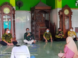 Sambutan Kacabdin, Drs. Lutfi Isa Anshori dalam acara parenting.