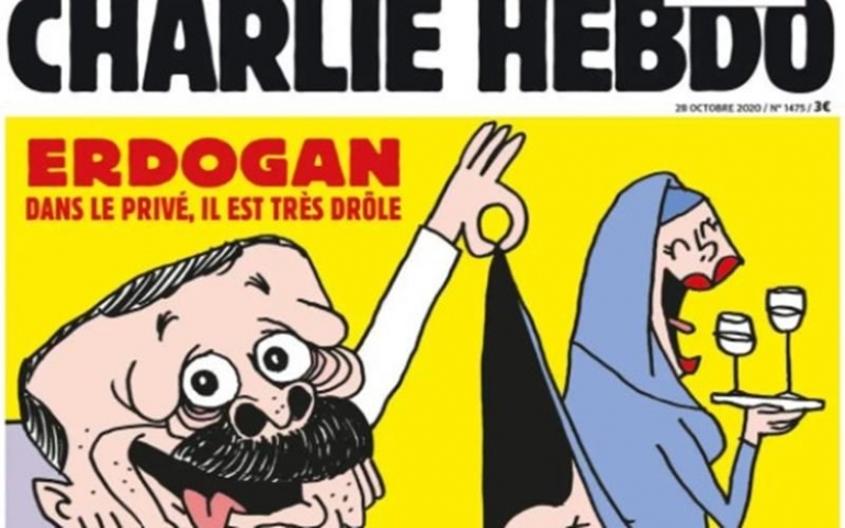 (Sampul depan dari Charlie Hebdo tentang Erdogan, Presiden Turki)