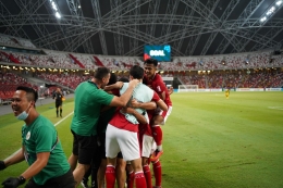 (Pemain Timnas merayakan kemenangan atas Malaysia/ sumber foto dilansir dari affsuzukicup.com)