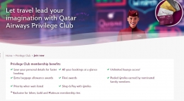 Privilege Club | Sumber: Tangkapan Layar Qatar Airways