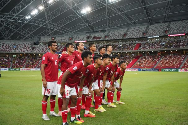 Timnas Indonesia akan menghadapi Singapura di semifinal pertama Piala AFF 2020 di National Stadium, Rabu (22/12)/www.affsuzukicup.com