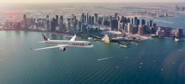 Maskapai penerbangan Qatar Airways | sumber: qatarairways.com