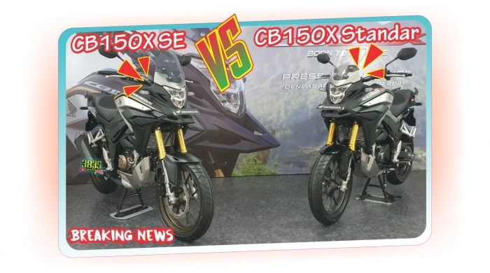 Perbedaan CB150X VS CB150X SE