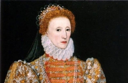 Ratu Elizabeth I dalam karya The Darnley Portrait (1575). Foto: Wikimedia Commons
