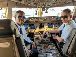 Pilot dan Co-pilot Qatar Airways | Qatar Airways