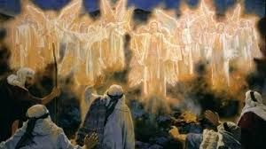 Ilustrasi para gembala menerima kabar dari malekat tentang kelahiran Yesus Kristus (sumber: jawaban.com)