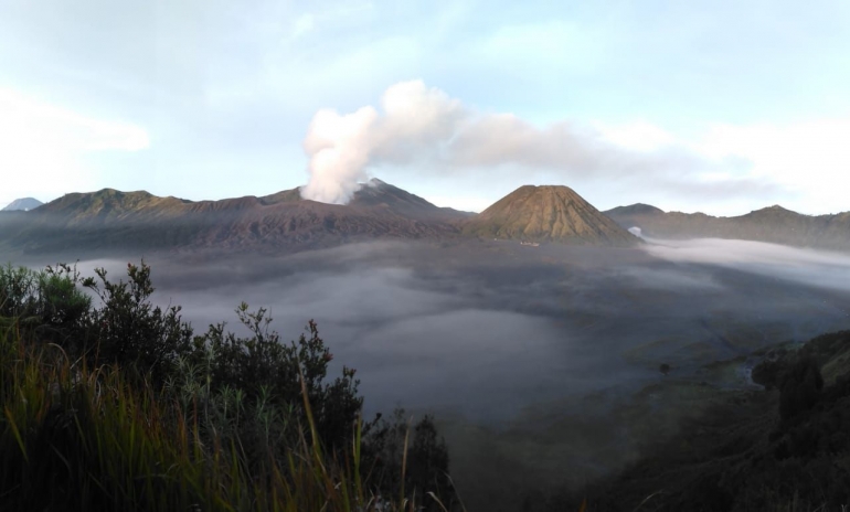 Gambar : suasana Gunung Bromo document : @mandapohan_ 