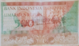 Uang kertas 500 rupiah tahun 1952/Dokumentasi pribadi 