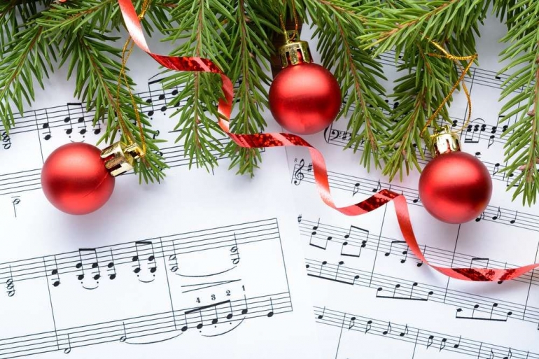 Ilustrasi lagu Natal (Sumber: shutterstock).